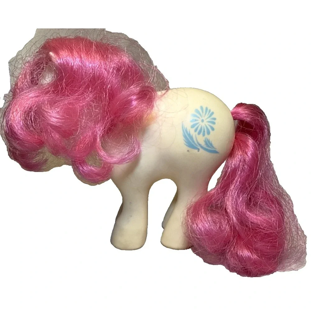 Vintage 1982 G1 My Little Pony MLP Mail Order Birthflower July Water Lily U308